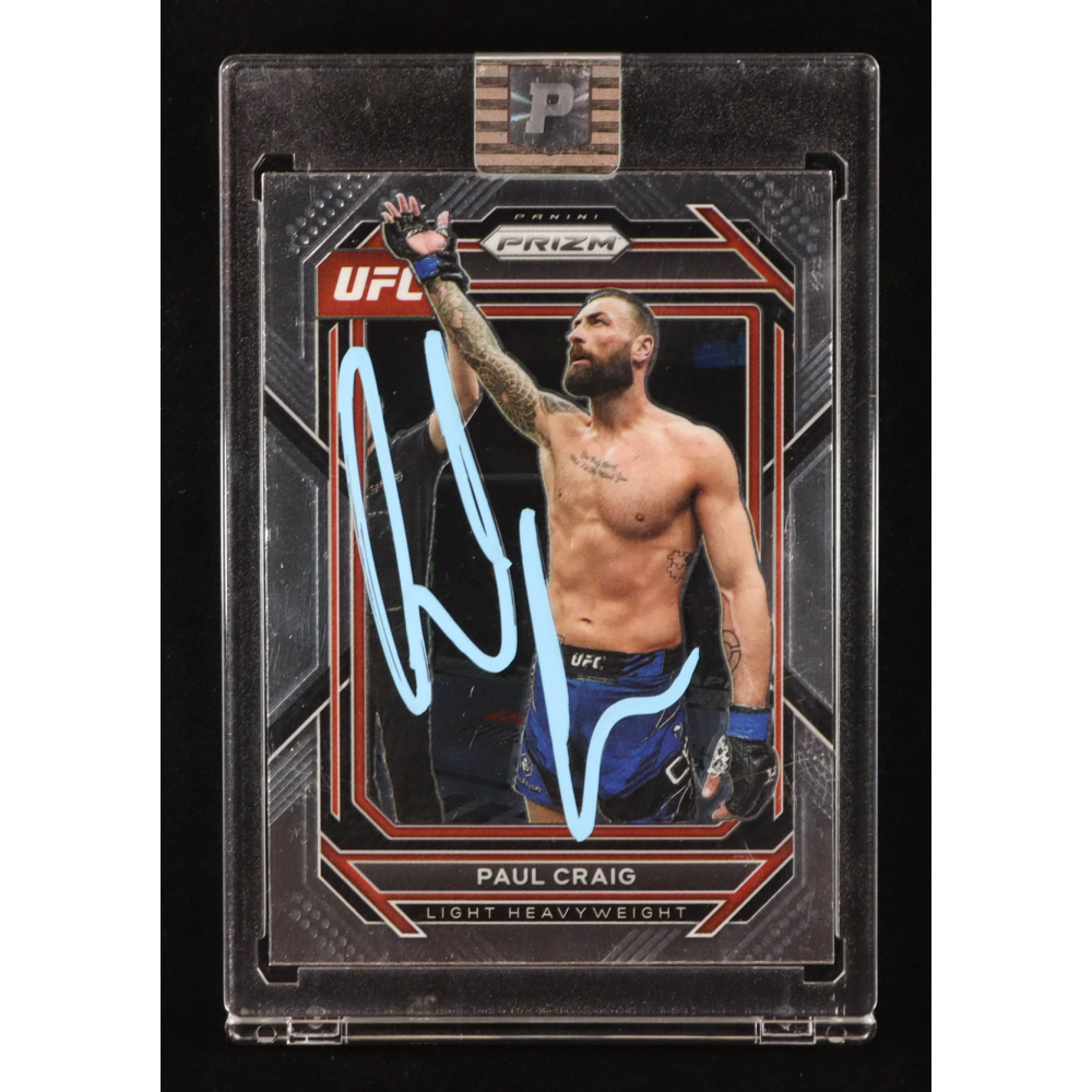 Paul Craig Signed 2023 Panini Prizm UFC #164 (PA) at PristineAuction.com
