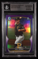 Paul Skenes 2023 Bowman Chrome Draft Purple Refractors #BDC14 RC #151/250 (BGS Authentic) (Altered) at PristineAuction.com