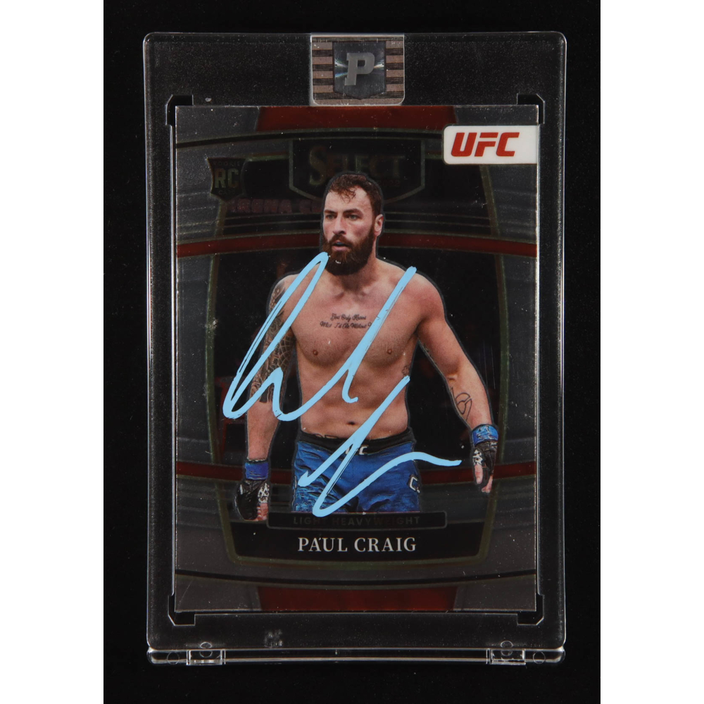 Paul Craig Signed 2022 Select UFC #99 RC (PA) at PristineAuction.com