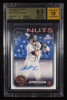 Colt Emerson 2024 Topps Pro Debut Autographs #PD168 RC (BGS 9.5 | Autograph Graded 10) at PristineAuction.com
