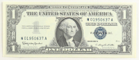 1957-B United States $1 One Dollar Silver Certificate - Blue Seal at PristineAuction.com