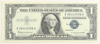 1957-B United States $1 One Dollar Silver Certificate - Blue Seal at PristineAuction.com
