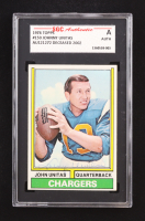 Johnny Unitas Signed 1974 Topps #150 (SGC Authentic) at PristineAuction.com