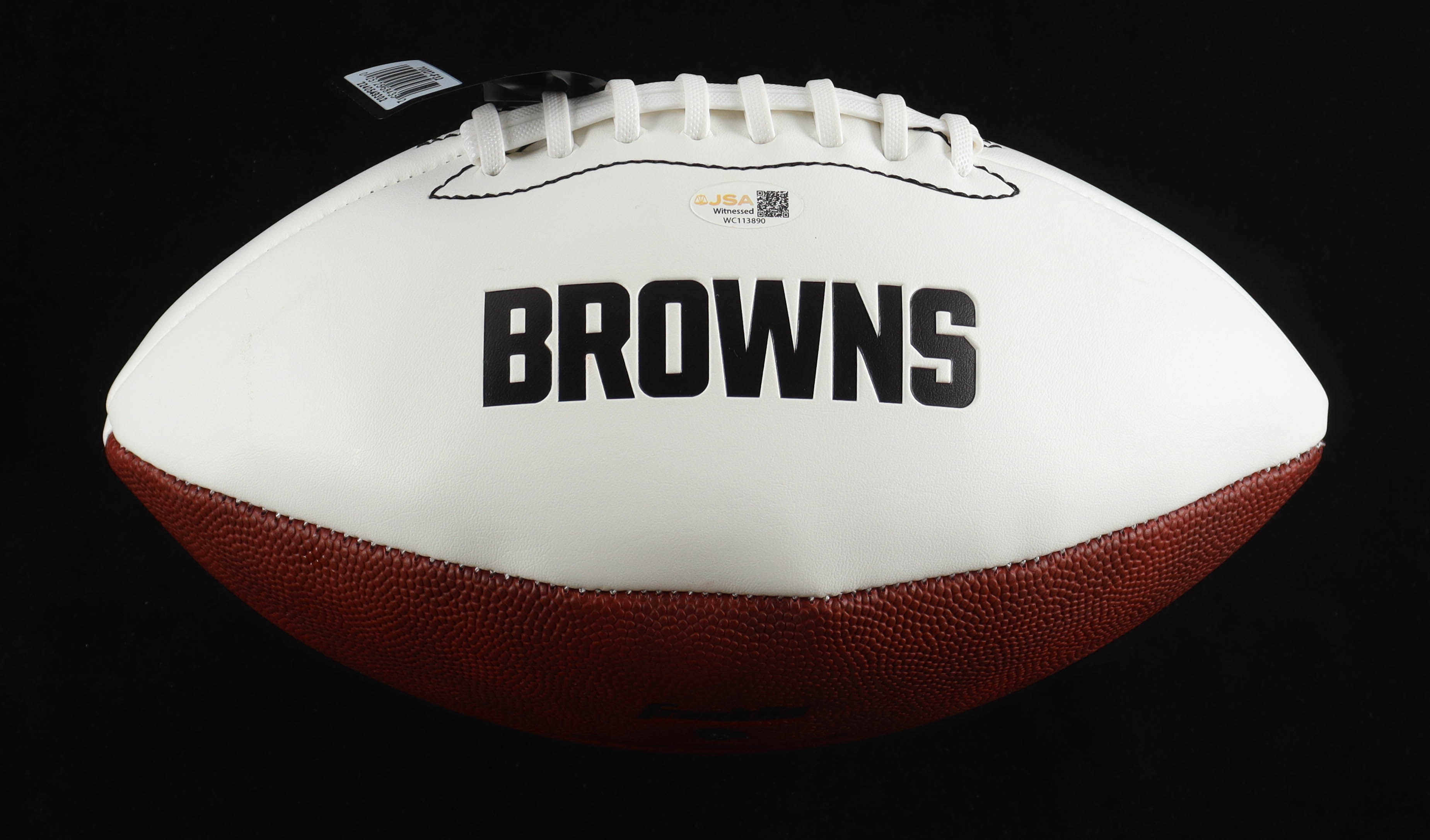 Bob Golic Signed Browns Logo NFL Football (JSA) at PristineAuction.com Bob Golic Signed Browns Logo NFL Football (JSA) at PristineAuction.com