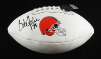 Bob Golic Signed Browns Logo NFL Football (JSA) at PristineAuction.com