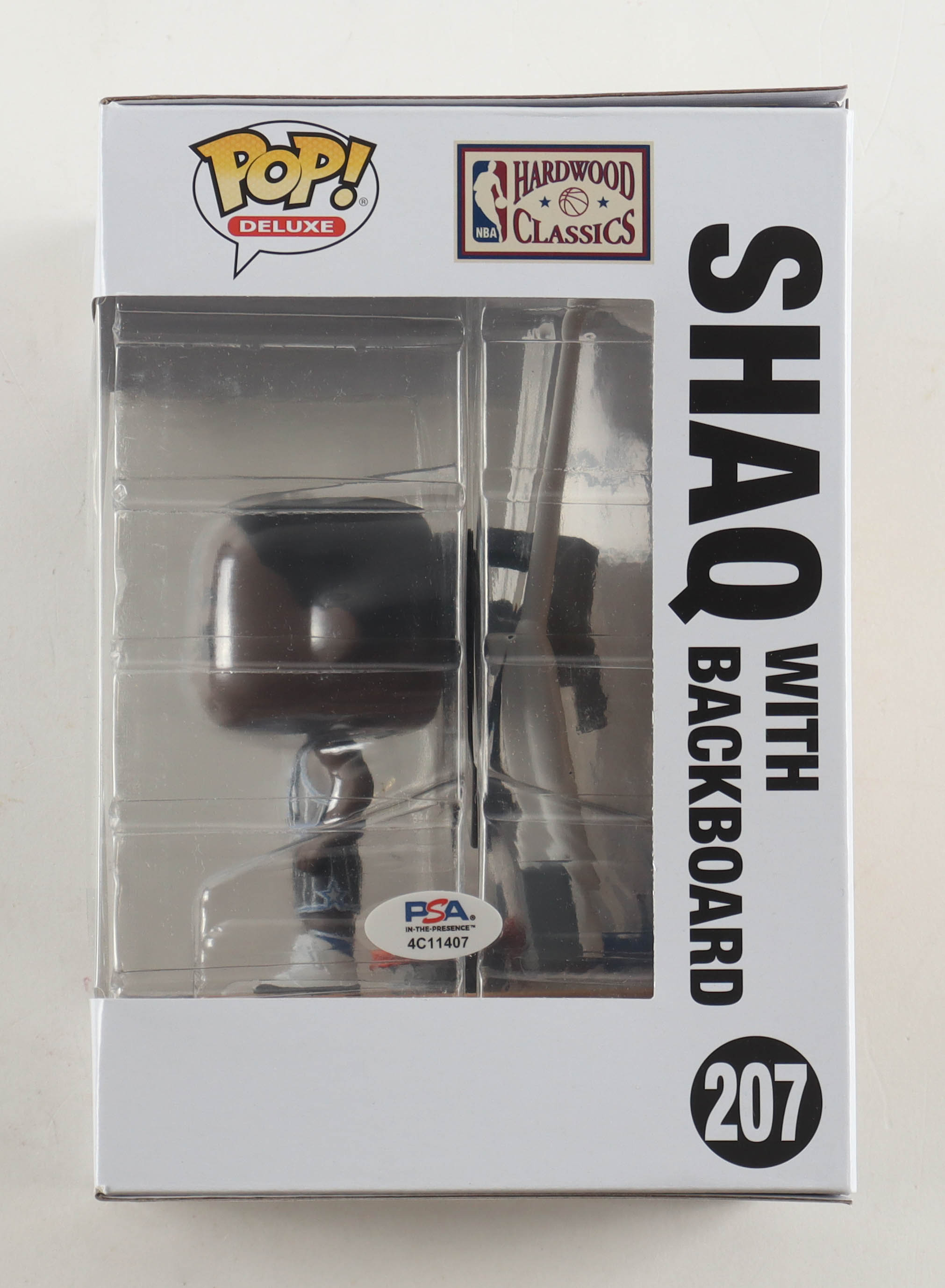 Shaquille O'Neal Signed Magic Shaq With Backboard #207 Funko Pop! Vinyl Figure (PSA) at PristineAuction.com Shaquille O'Neal Signed Magic Shaq With Backboard #207 Funko Pop! Vinyl Figure (PSA) at PristineAuction.com