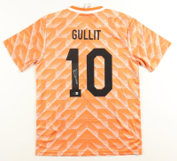 Ruud Gullit Signed Netherlands Adidas Authentic Jersey (Beckett) at PristineAuction.com
