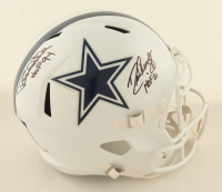 Drew Pearson & Randy White Signed Cowboys Full-Size On-Field Alternate Speed Helmet Inscribed "HOF 94 & HOF 21" (JSA) at PristineAuction.com