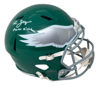 Ron Jaworski Signed Eagles Full-Size Speed Helmet Inscribed "Polish Rifle" (Beckett) at PristineAuction.com