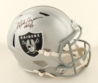 Mike Haynes Signed Raiders Full-Size Speed Helmet Inscribed "HOF 97" (JSA) at PristineAuction.com