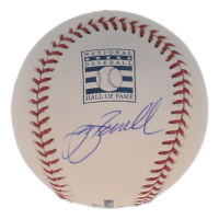 Jeff Bagwell Signed OML Hall of Fame Logo Baseball (JSA) at PristineAuction.com