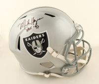 Mike Haynes Signed Raiders Full-Size Speed Helmet Inscribed "HOF 97" (JSA) at PristineAuction.com