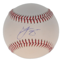 Yanier Diaz Signed OML Baseball (JSA) at PristineAuction.com
