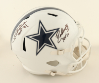 Drew Pearson & Randy White Signed Cowboys Full-Size Speed Helmet Inscribed "HOF 94" & "HOF '21" (JSA) at PristineAuction.com