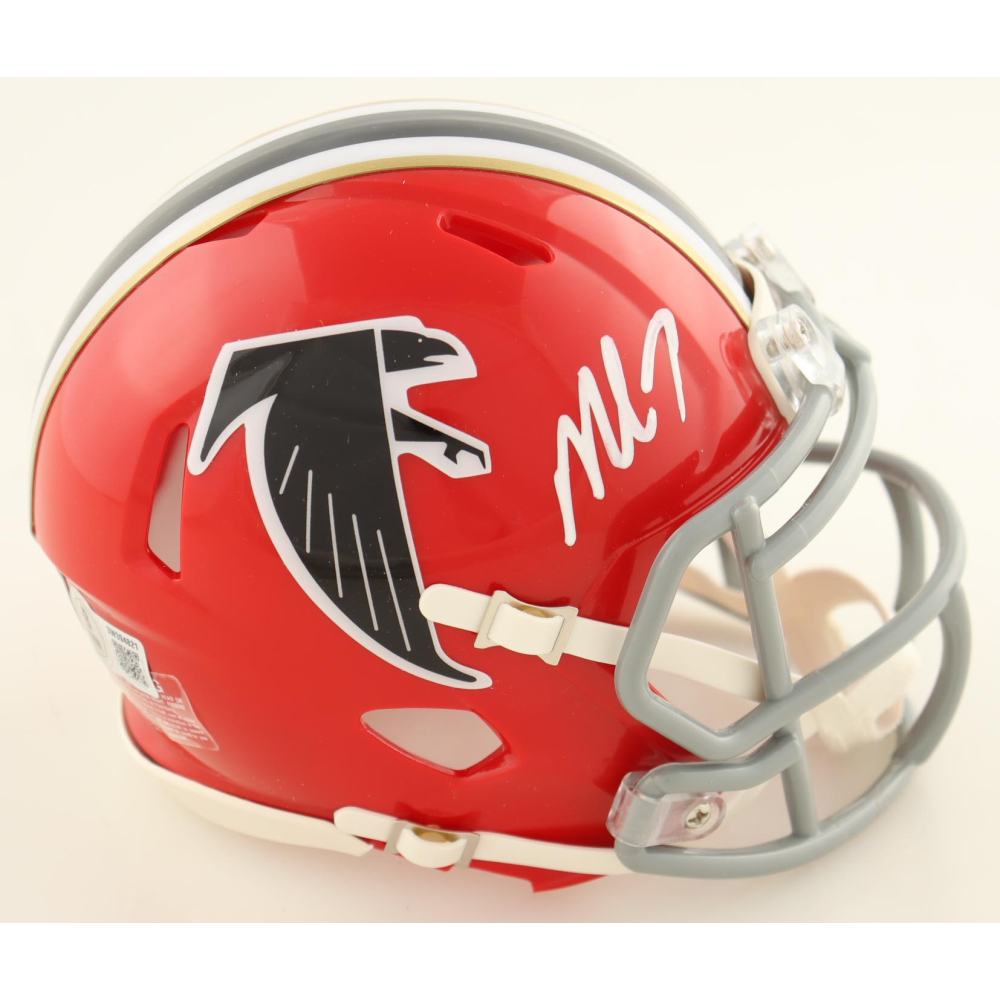 Michael Vick Signed Falcons Speed Mini Helmet (Beckett) at PristineAuction.com