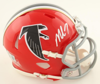 Michael Vick Signed Falcons Speed Mini Helmet (Beckett) at PristineAuction.com