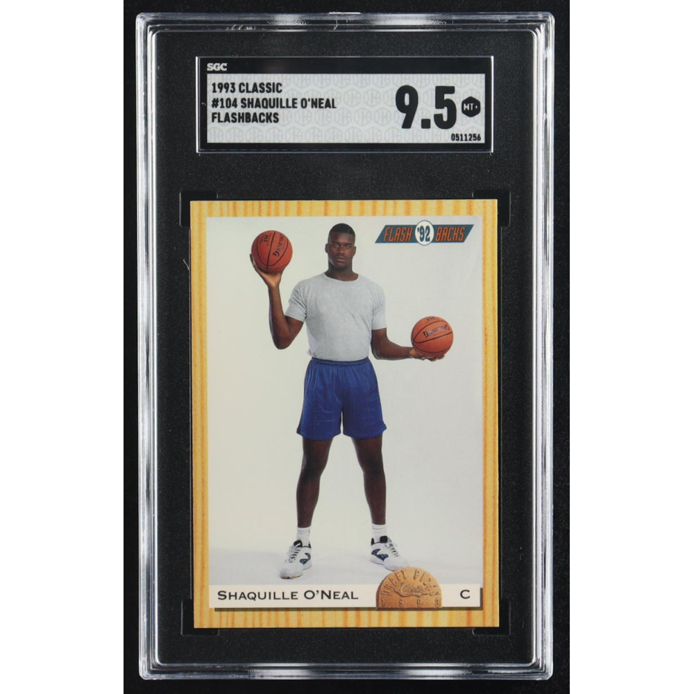 Shaquille O'Neal 1993 Classic Flashbacks #104 (SGC 9.5) at PristineAuction.com