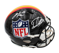Jamal Lewis & Derrick Henry Signed NFL Shield Logo Full-Size Authentic On-Field Speed Helmet (Radtke) at PristineAuction.com