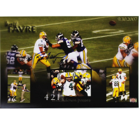 Brett Favre Signed Packers 12x18 Photo (Radtke) at PristineAuction.com