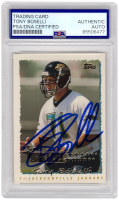 Tony Boselli Signed 1995 Topps #222 RC (PSA) at PristineAuction.com
