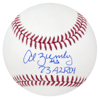 Al Bumbry Signed OML Baseball Inscribed "1973 AL ROY" (Schwartz) at PristineAuction.com
