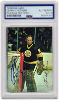 Gerry Cheevers Signed 1977 Topps #2 (PSA) at PristineAuction.com