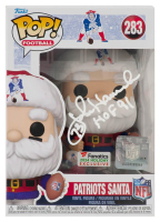 John Hannah Signed Patriots #283 Patriots Santa Funko Pop! Vinyl Figure Inscribed "HOF 91" (Schwartz) at PristineAuction.com