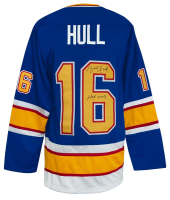 Brett Hull Signed Jersey Inscribed "HOF 2009" (Schwartz) at PristineAuction.com