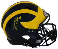 J.J. McCarthy Signed Michigan Wolverines Full-Size Speed Helmet (Beckett) at PristineAuction.com