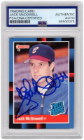 Jack McDowell Signed 1988 Donruss RR #47 (PSA) at PristineAuction.com