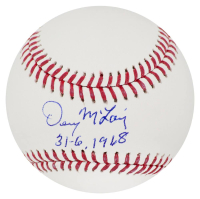 Denny McLain Signed OML Baseball Inscribed "31-6, 1968" (Schwartz) at PristineAuction.com