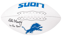 Eddie Murray Signed Lions Logo Football Inscribed "2x Pro Bowl" (Schwartz) at PristineAuction.com