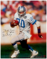 Billy Sims Signed Lions 16x20 Photo Inscribed "80 ROY" (Schwartz) at PristineAuction.com