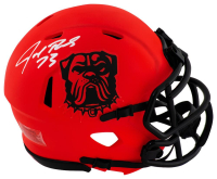 Joe Thomas Signed Browns Rave Alternate Speed Mini Helmet (Schwartz) at PristineAuction.com