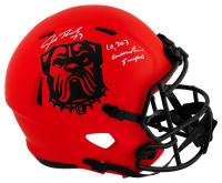 Joe Thomas Signed Browns Full-Size Rave Alternate Speed Helmet Inscribed "10,363 Consecutive Snaps" (Schwartz) at PristineAuction.com