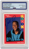 Jaleel White Signed 1991 Impel Laffs 'Family Matters' Steve Urkel Trading Card #27 (PSA) at PristineAuction.com