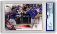 Travis Wood Signed 2016 Topps #507 (PSA) at PristineAuction.com