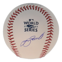 Jeff Bagwell Signed 2022 World Series Logo Baseball (JSA) at PristineAuction.com