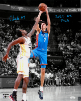 Chet Holmgren Signed Thunder 16x20 Photo Inscribed "2002 #2 Pick" (JSA) at PristineAuction.com