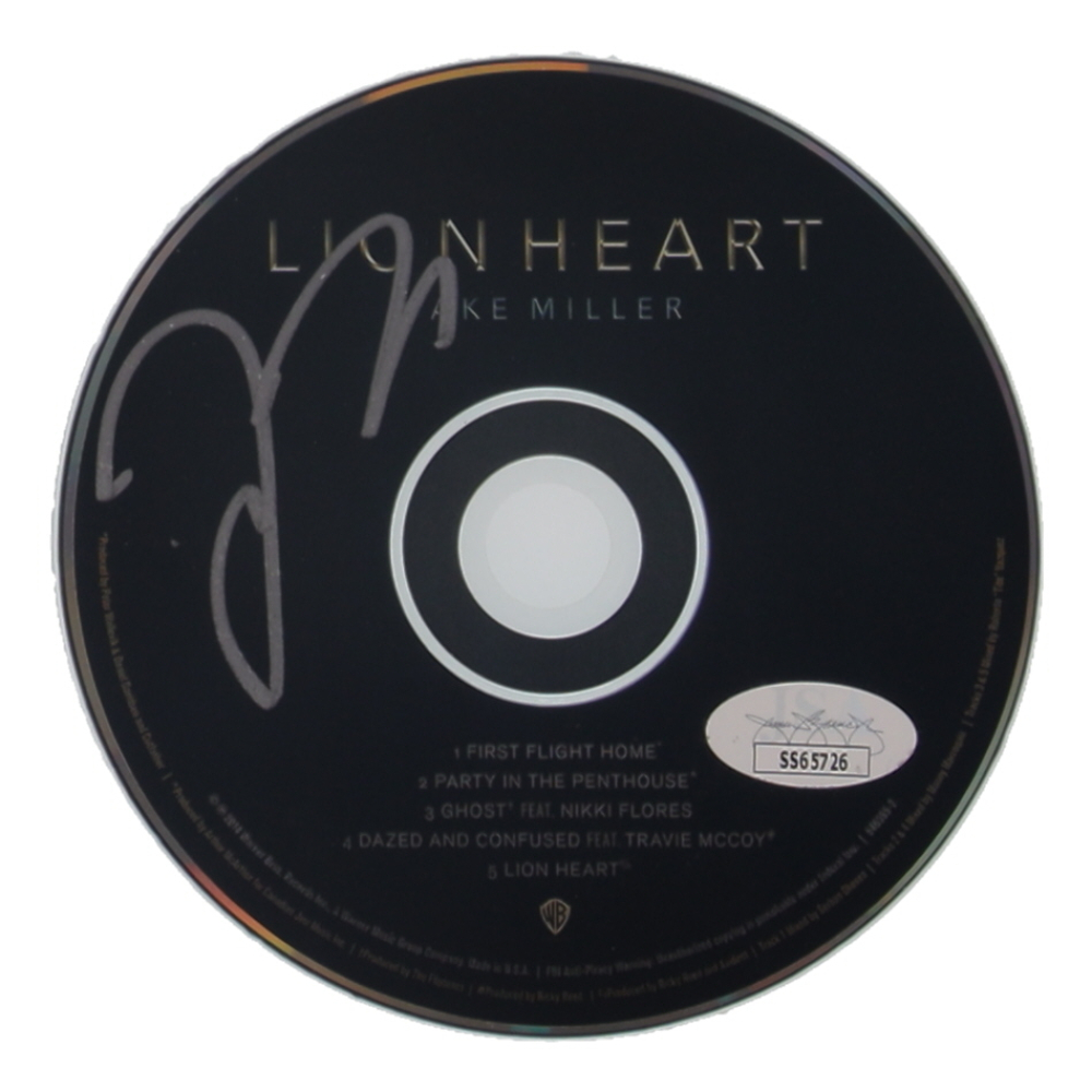 Jake Miller Signed "Lionheart" CD Disk (JSA) at PristineAuction.com