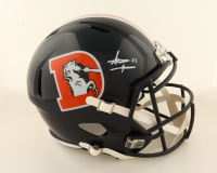 Steve Atwater Signed Broncos Full-Size Throwback Alternate Speed Helmet (JSA) at PristineAuction.com