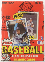 1982 Fleer Baseball Wax Box (BBCE) at PristineAuction.com