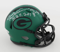 Jerry Kramer Signed Packers Rave Alternate Speed Mini Helmet Inscribed "H.O.F. 2018" (JSA) at PristineAuction.com
