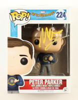 Michael Giacchino Signed "Spider-Man Homecoming" #224 Peter Parker Funko Pop! Vinyl Figure (AutographCOA) at PristineAuction.com