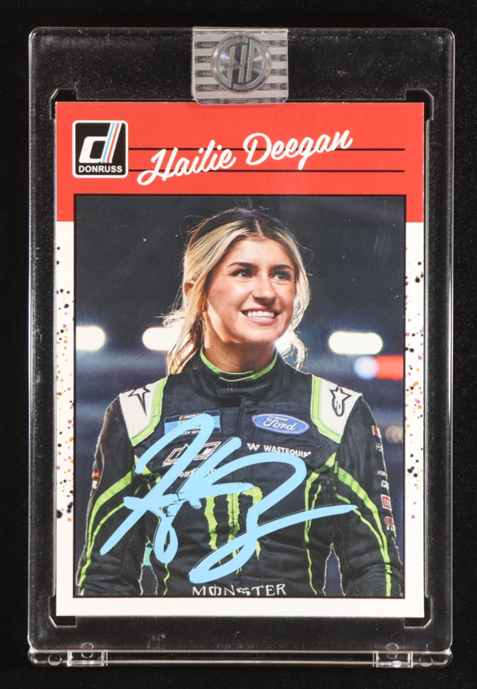 Hailie Deegan Signed 2023 Donruss #167 RETRO (PA)