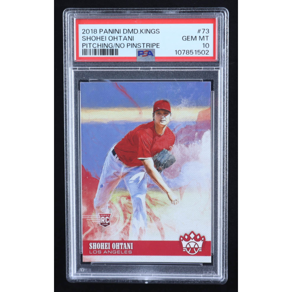 Shohei Ohtani 2018 Diamond Kings #73 RC (PSA 10) at PristineAuction.com