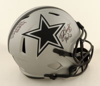 Drew Pearson & Randy White Signed Cowboys Full-Size Rave Alternate Speed Helmet Inscribed "HOF 94" & "HOF 21" (JSA) at PristineAuction.com