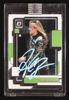 Hailie Deegan Signed 2023 Donruss Optic #30 (PA) at PristineAuction.com