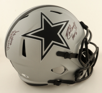 Drew Pearson & Randy White Signed Cowboys Full-Size Rave Alternate Speed Helmet Inscribed "HOF 94" & "HOF 21" (JSA) at PristineAuction.com