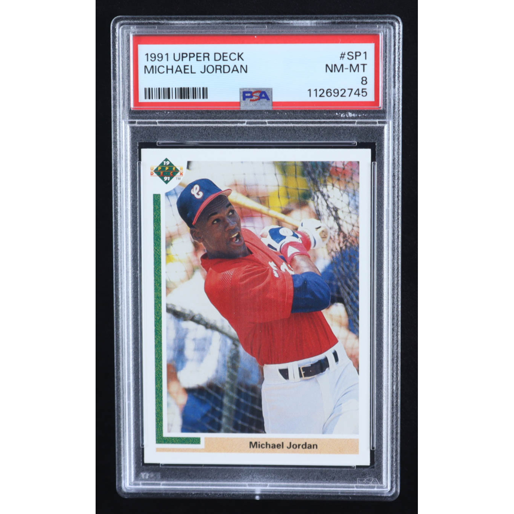Michael Jordan 1991 Upper Deck #SP1 RC (PSA 8) at PristineAuction.com